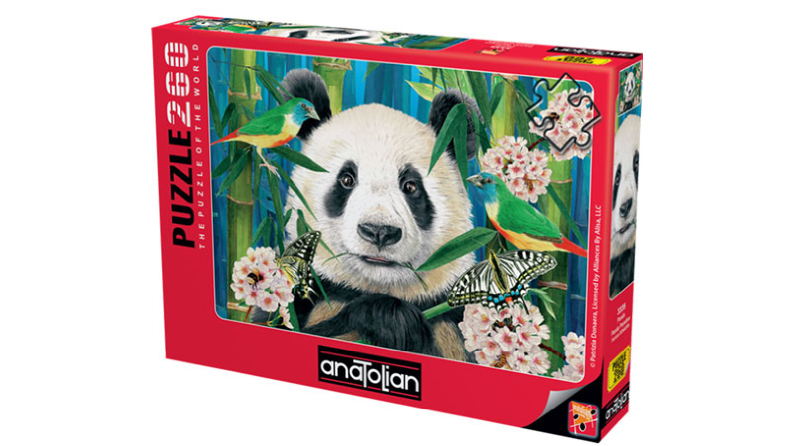 Anatolian 260 Piece The Puzzle of the World - Panda Paradise