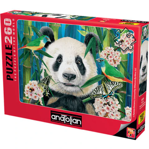 Anatolian 260 Piece The Puzzle of the World - Panda Paradise