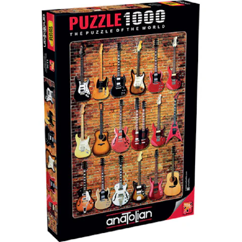 Anatolian 1000 Piece Portrait Puzzle - Guitar Collection