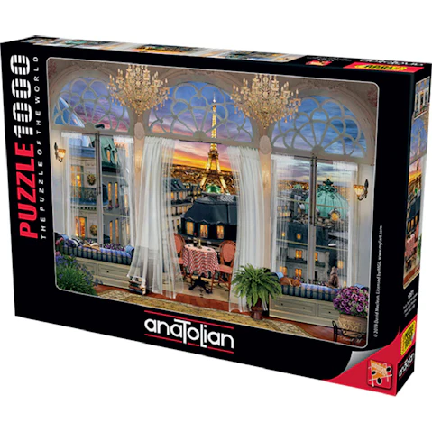 Anatolian 1000 Piece Paris Roof Terrace Jigsaw Puzzle