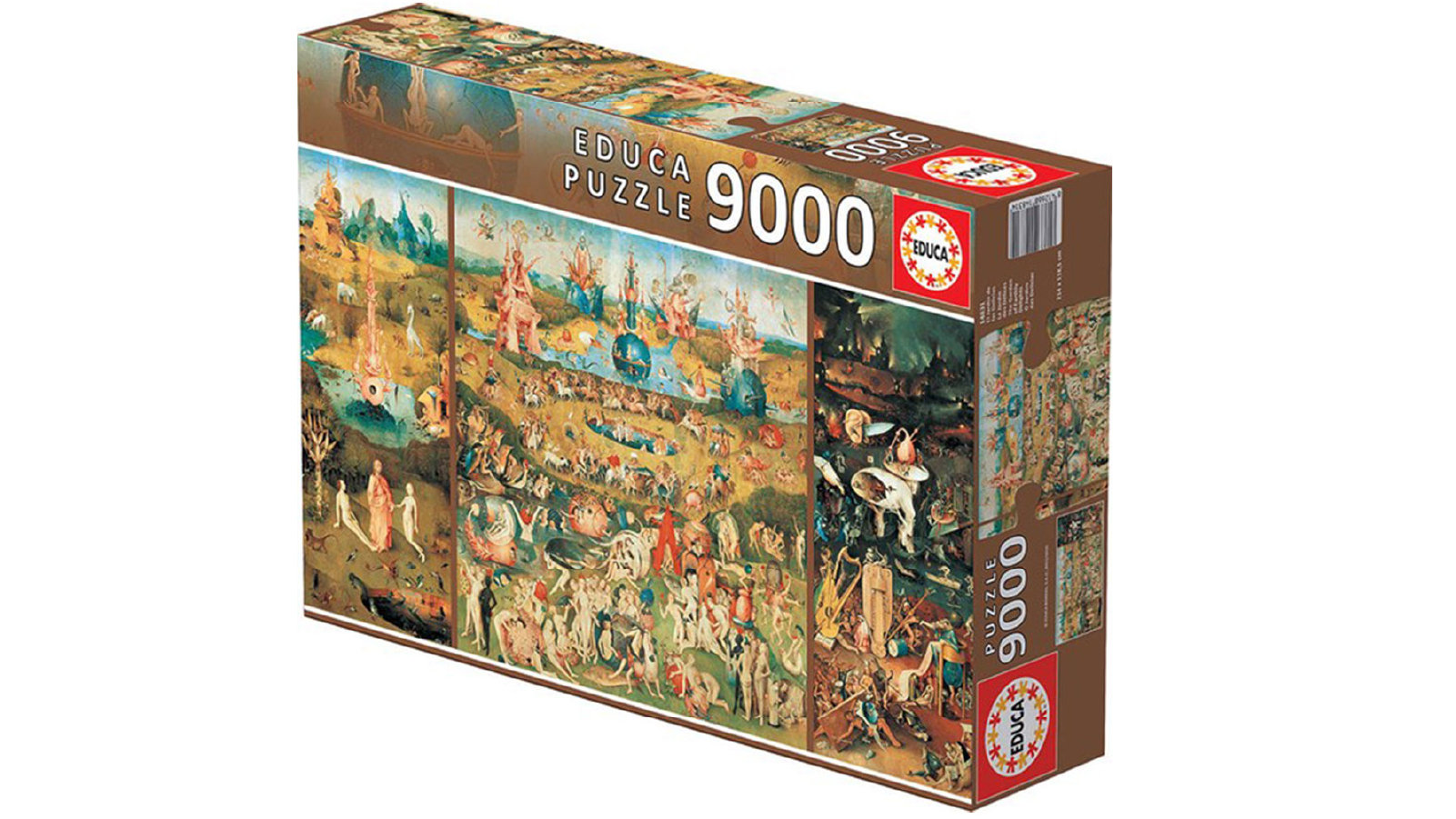 Educa 9000 Piece Garden of Earthly Delights Puzzle Collection