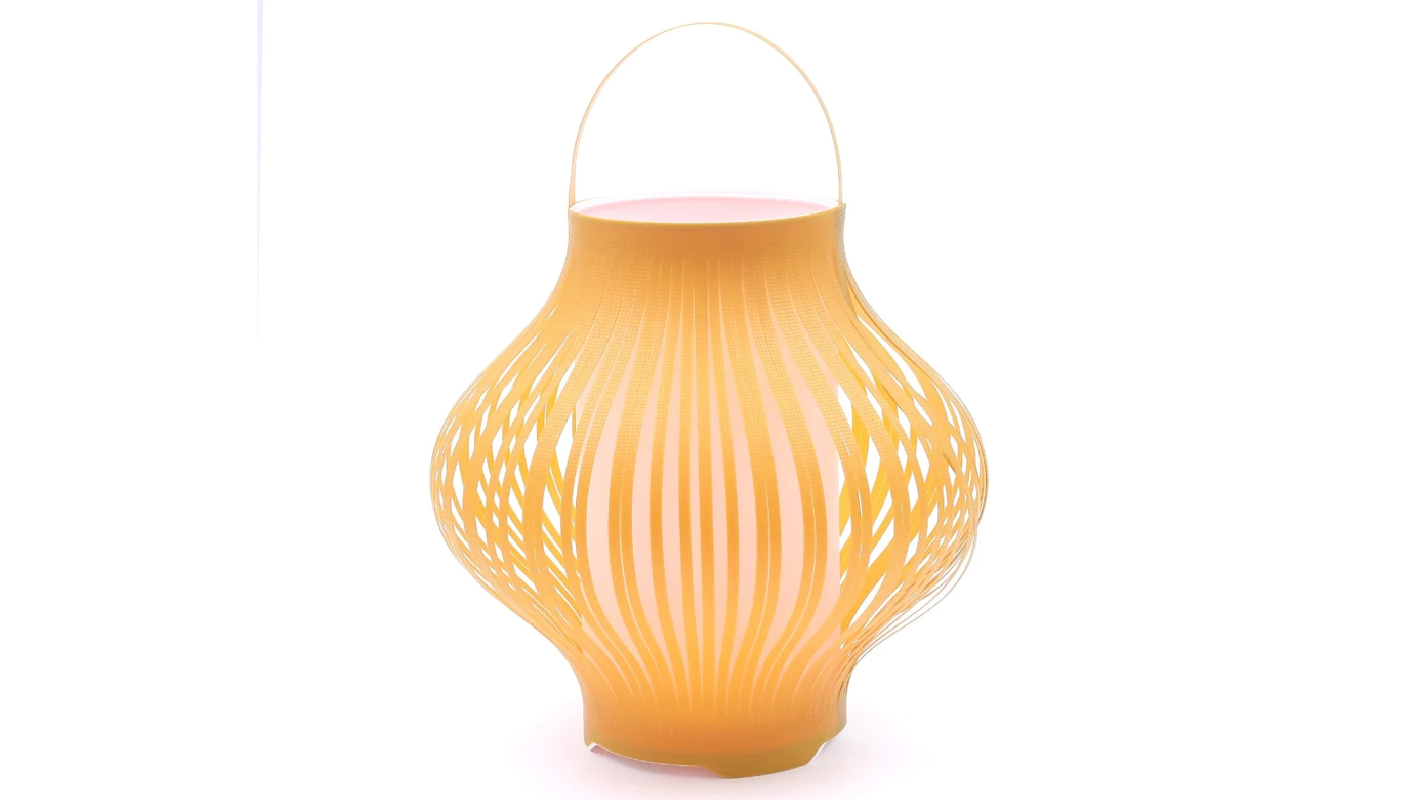 Luminea Claire Outdoor Retractable Lantern Decoration Table Lamp - Yellow