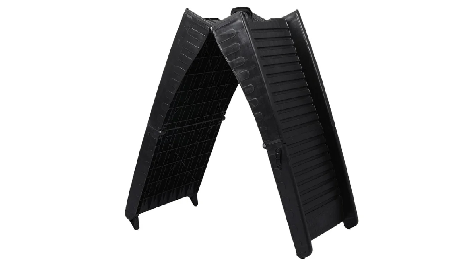 PaWz Portable Lightweight Ladder Dog Ramp For Car Suv - Black