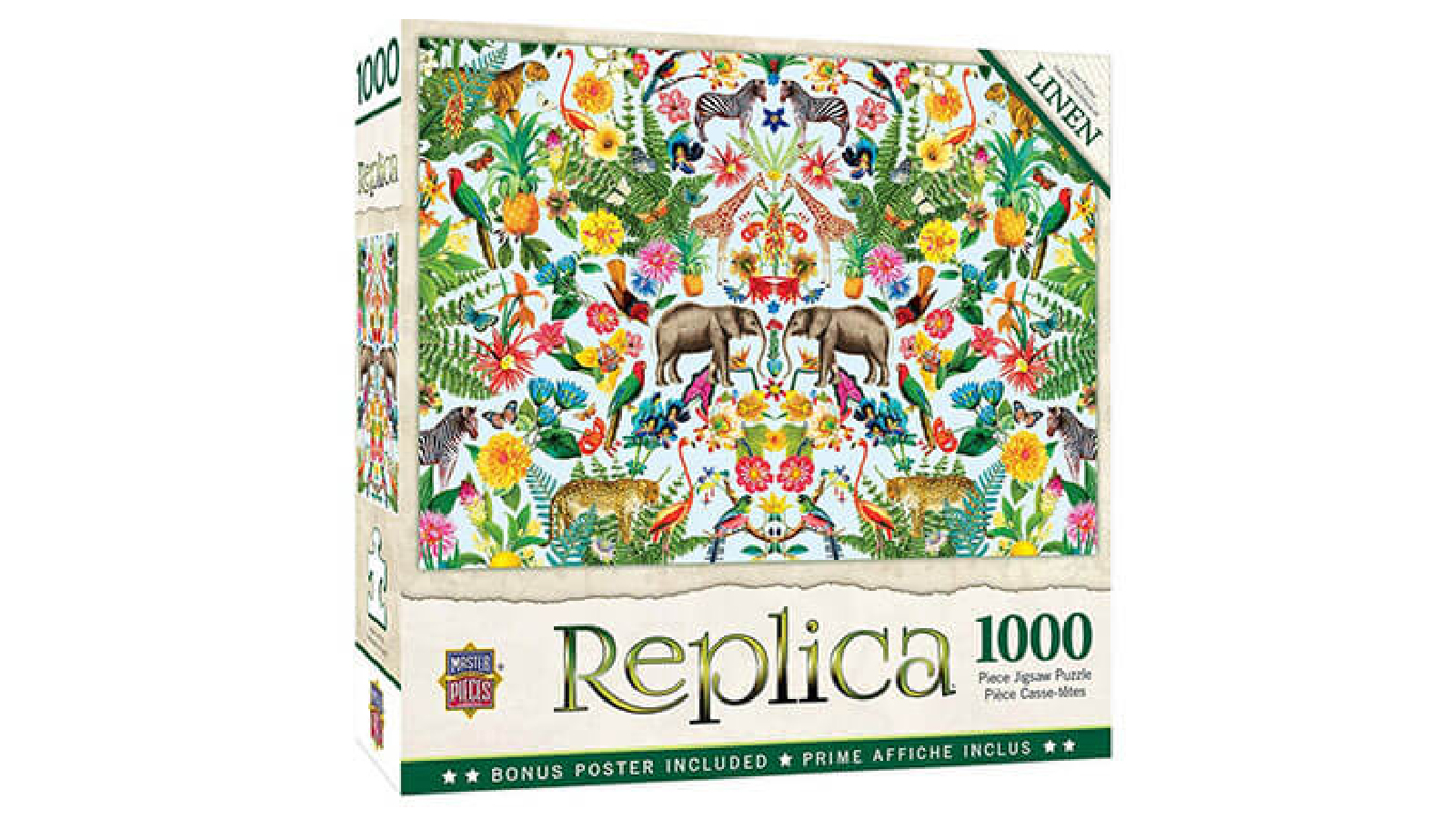 Masterpieces 1000 Piece Replica Jingsaw Puzzle - Safari | Harvey Norman