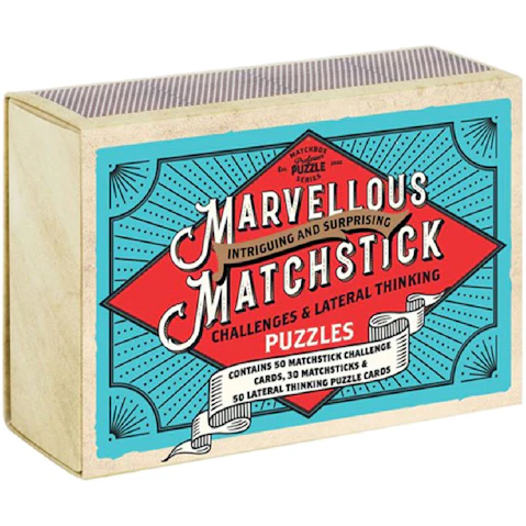 Professor Puzzle Marvelous Matchstick Brain Thinking Puzzle