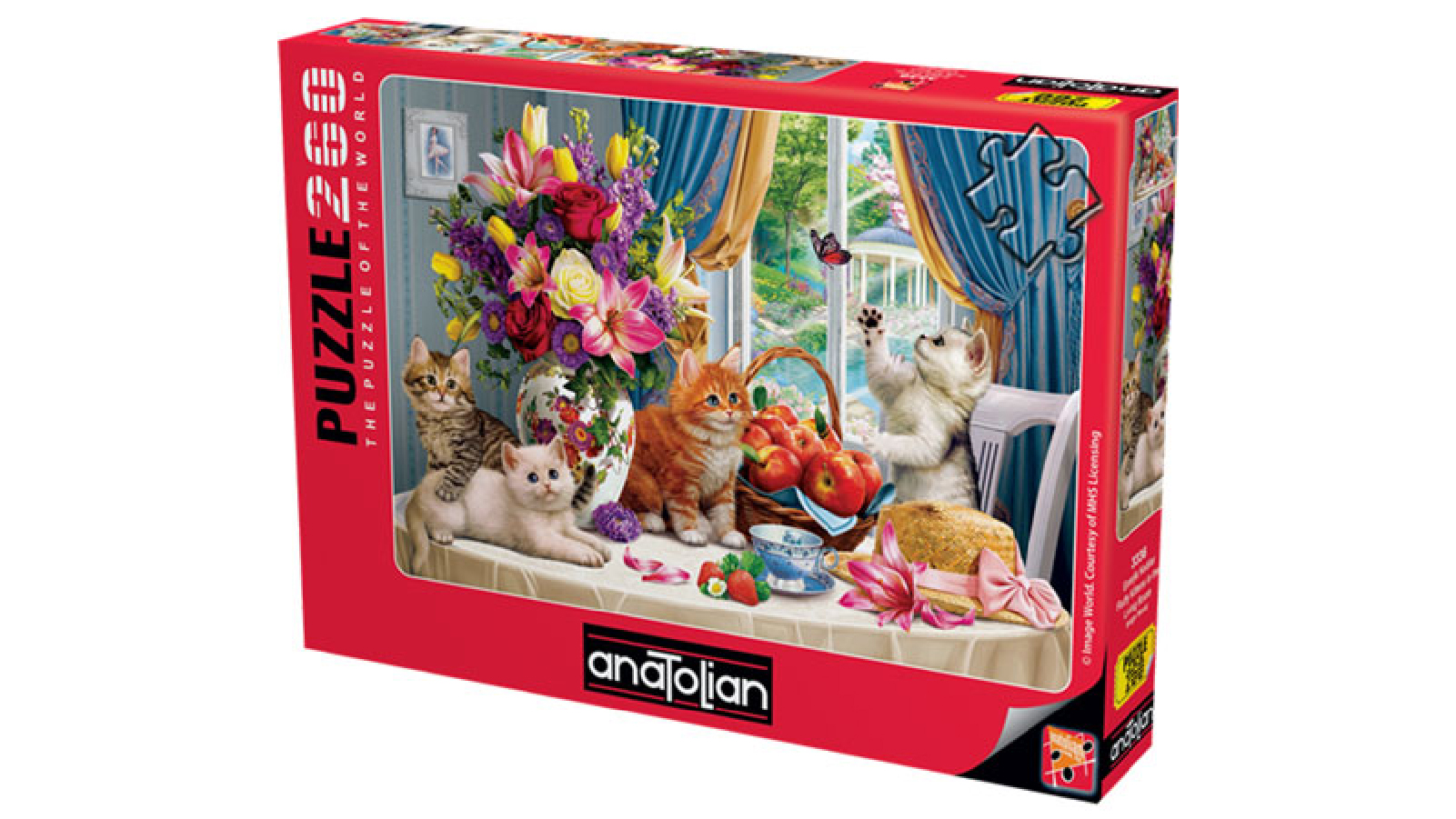 Anatolian 260 Piece The Puzzle of the World - Fluffy Kittens