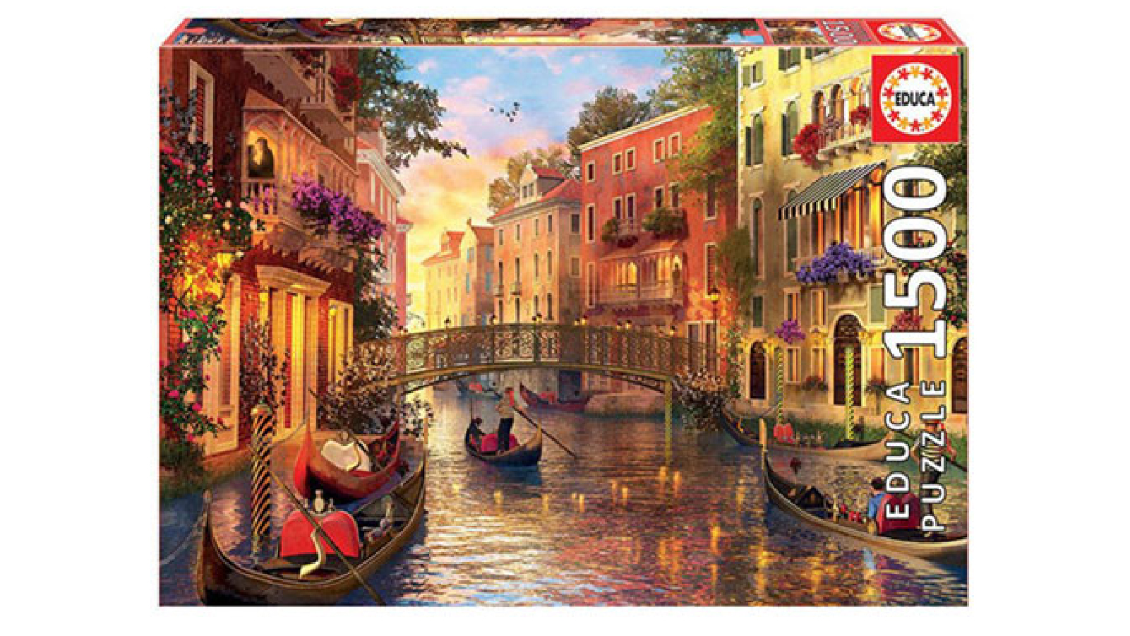 Educa 1500 Piece Puzzle Collection - Sunset N Venice
