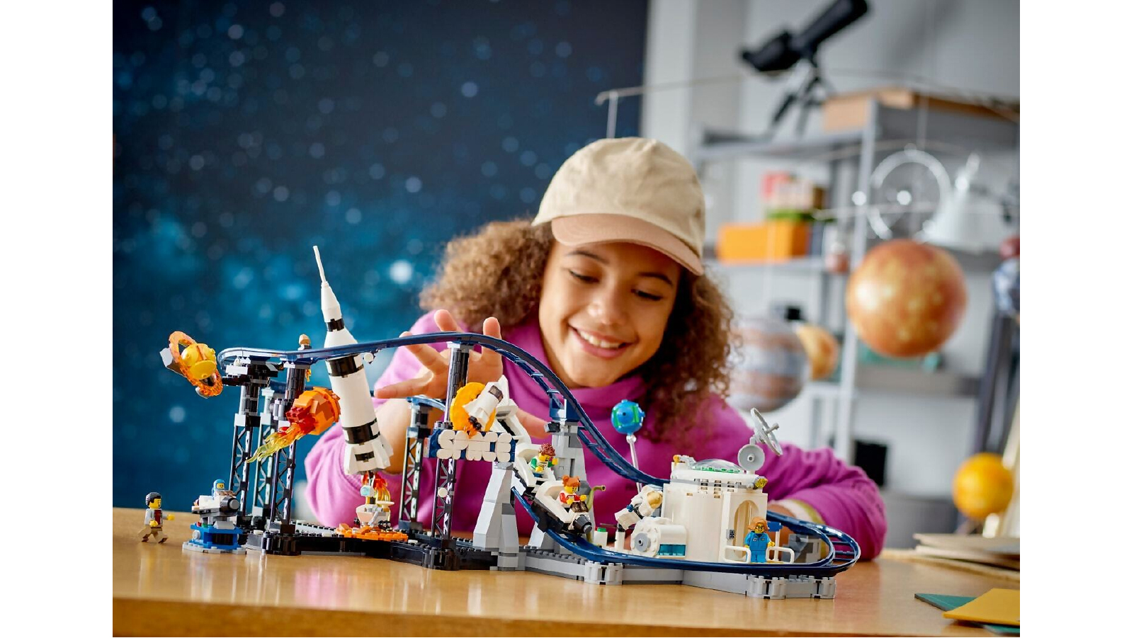 Lego Creator in 31142 Space Roller Coaster Harvey Norman