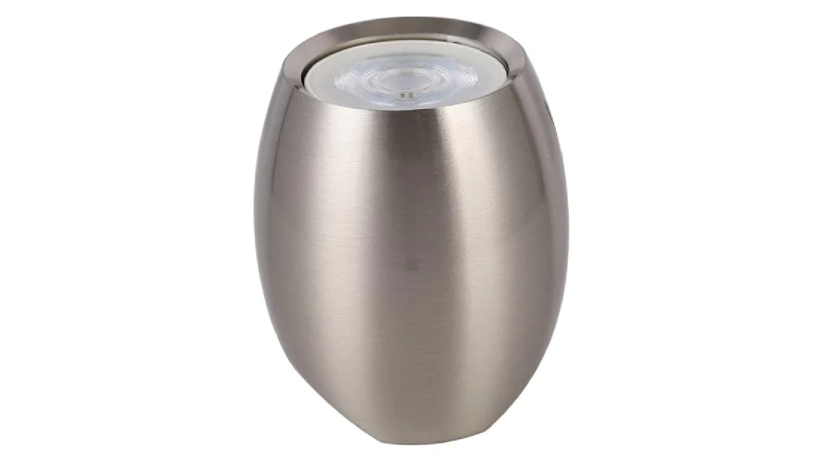 Luminea Millie Uplight LED Modern Elegant Table Lamp Desk Light - Satin Chrome
