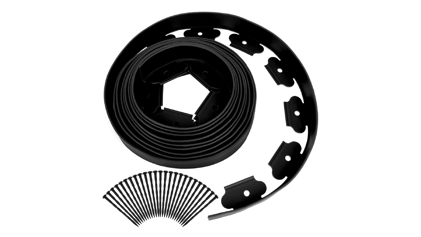 Serrano Landscape No Dig Lawn Garden Edging Kit 10m Flexible Durable Border Paver