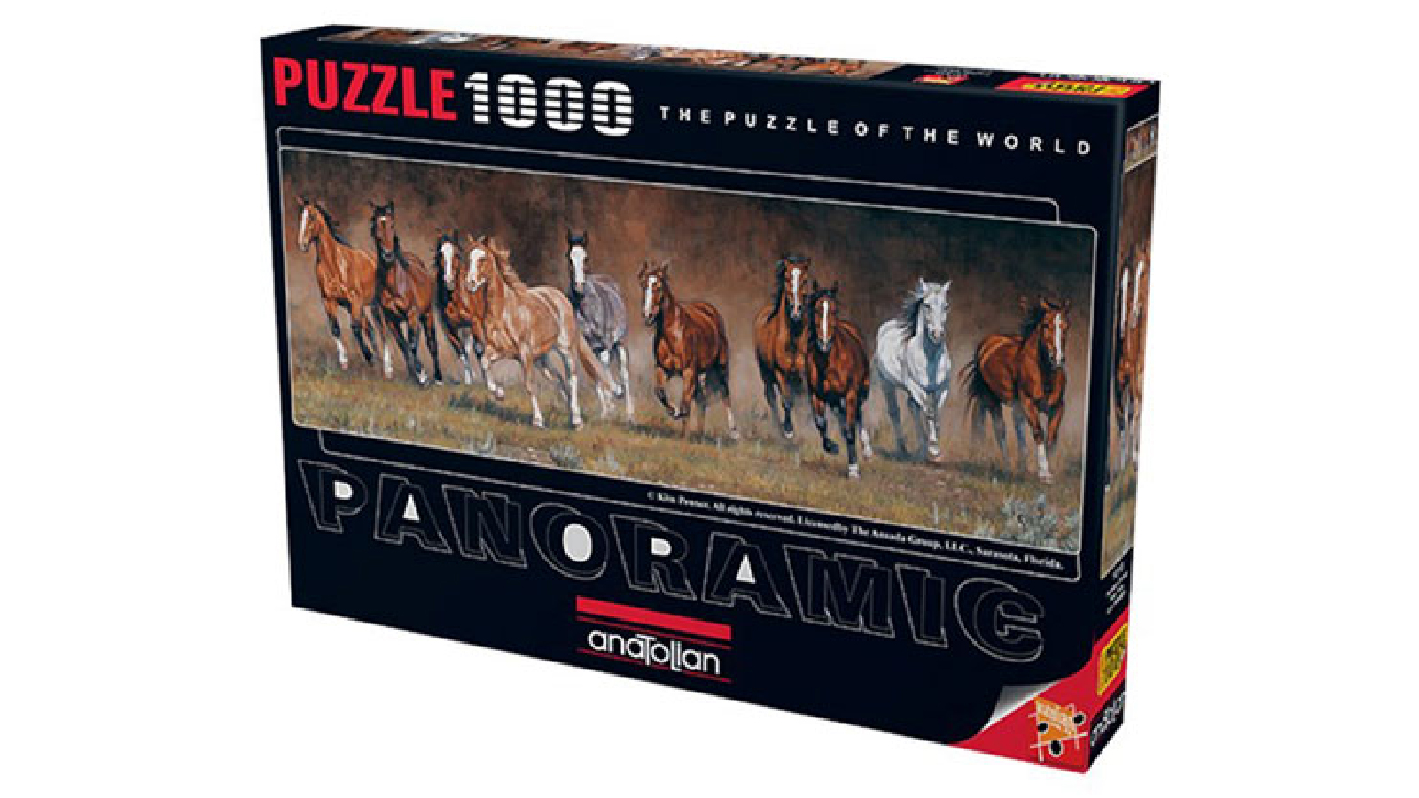Anatolian 1000 Piece Panoramic Puzzle - Free Time | Harvey Norman