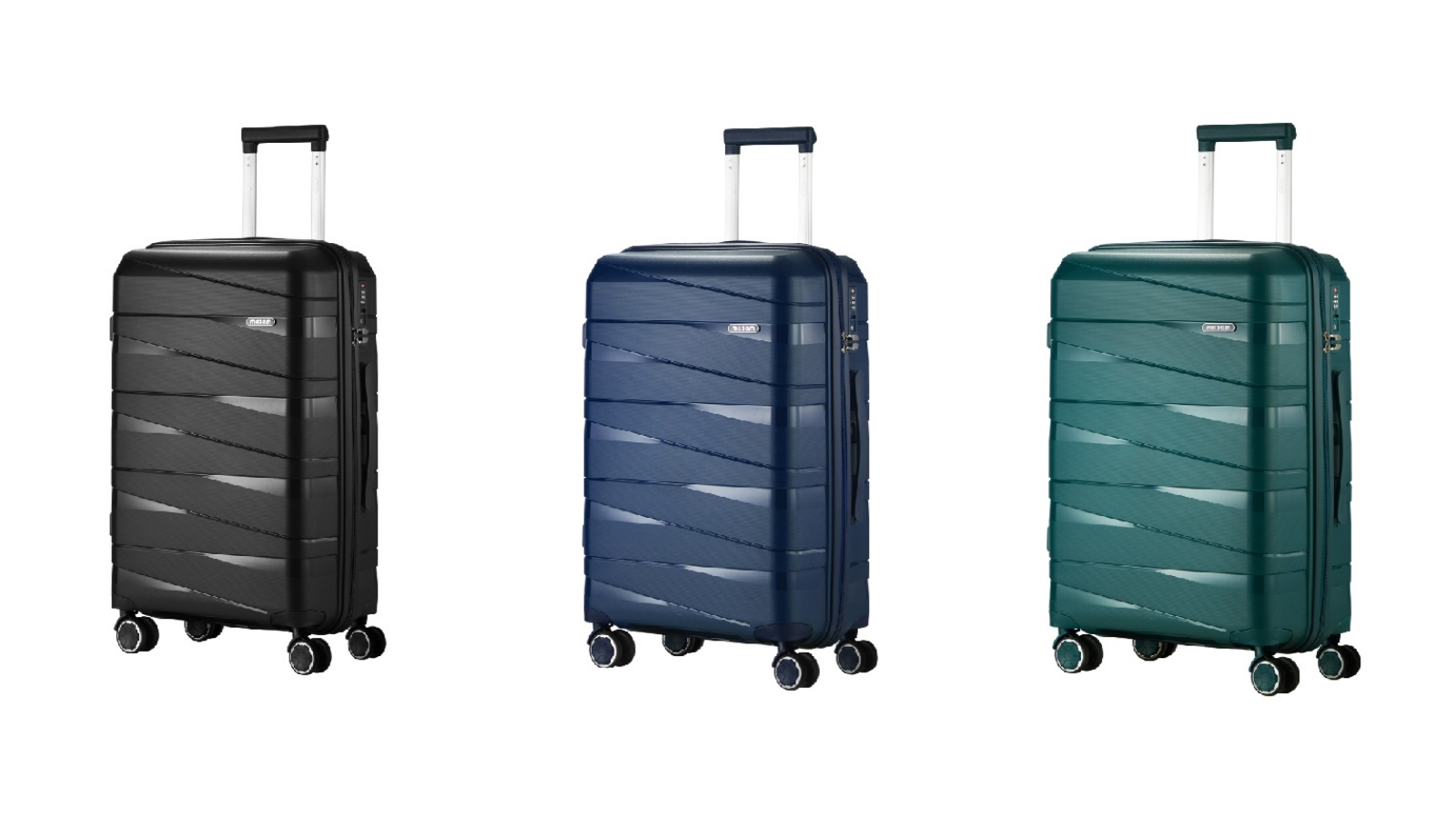 Mazam 28inch TSA Lock Storage PP Case Luggage Suitcase Trolley Set