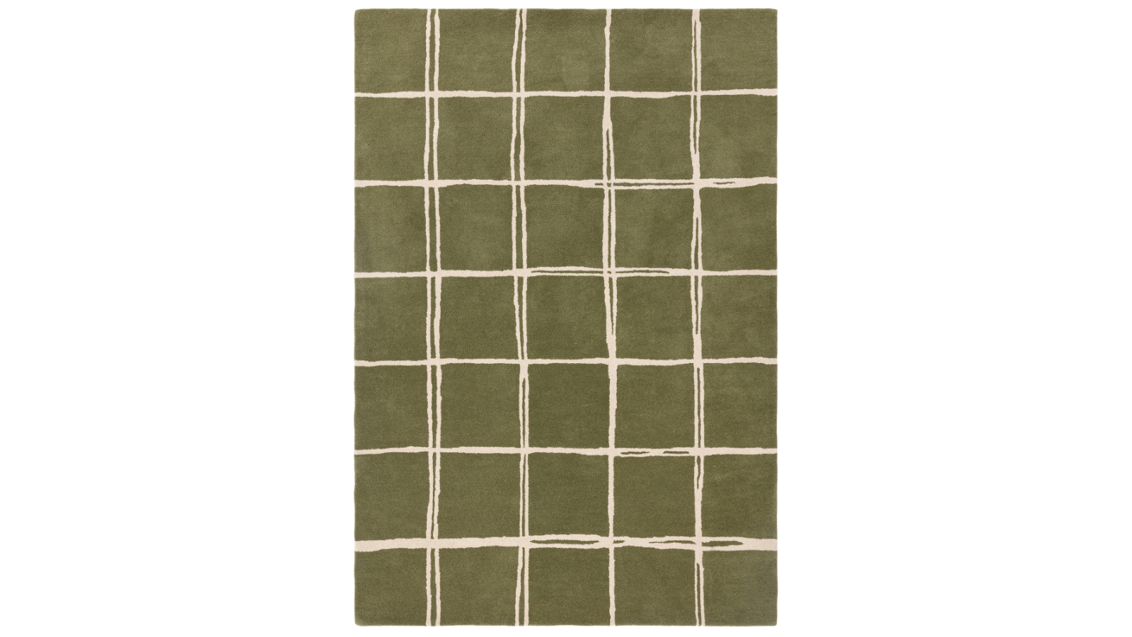 Asiatic Albany Grid Olive Rug