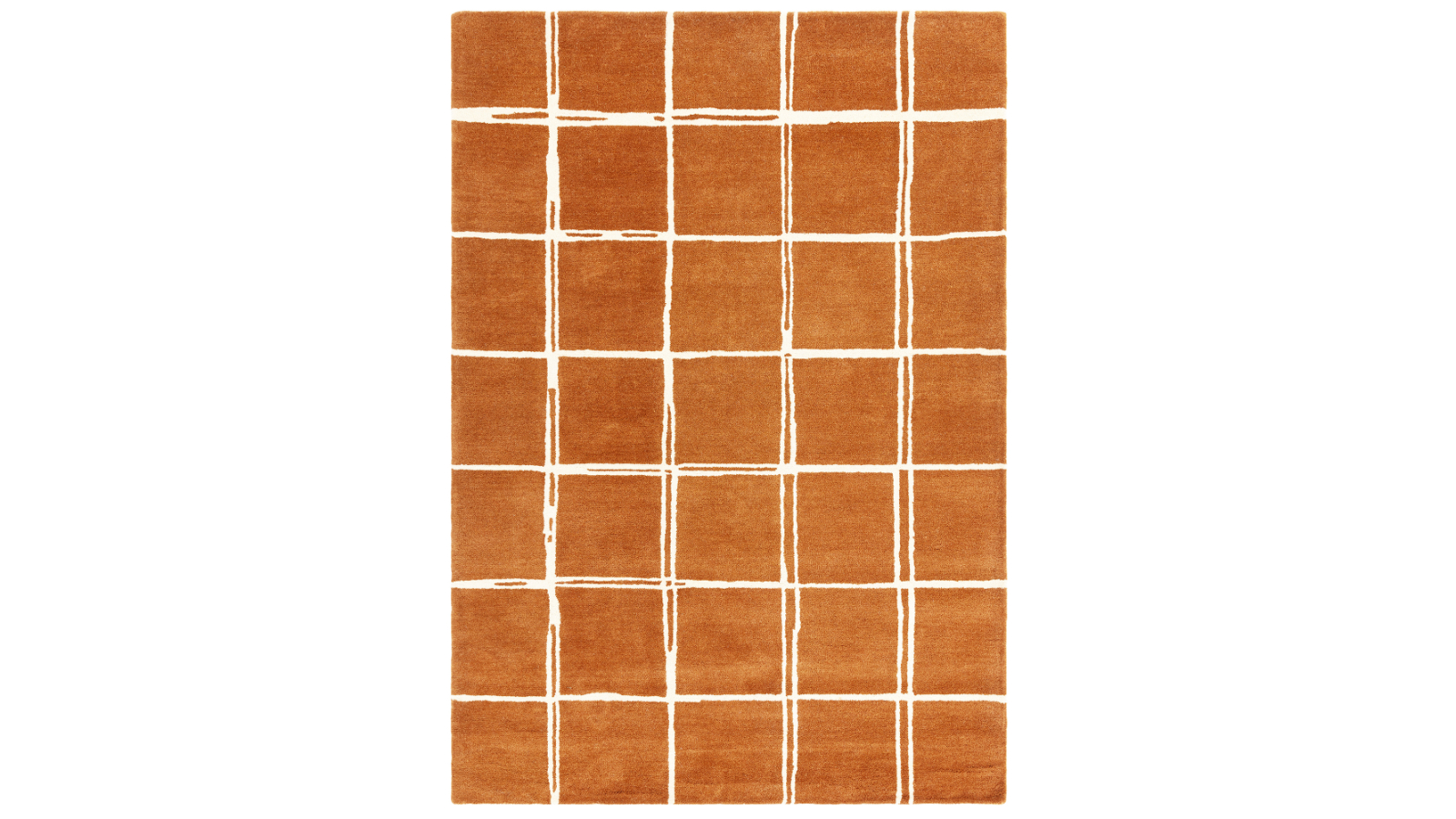 Asiatic Albany Grid Rust Rug