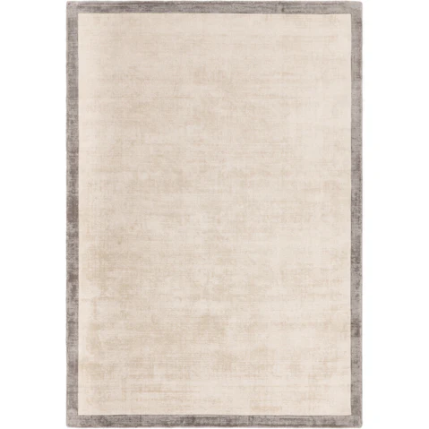 Asiatic Blade Border Putty Silver 07 Rug