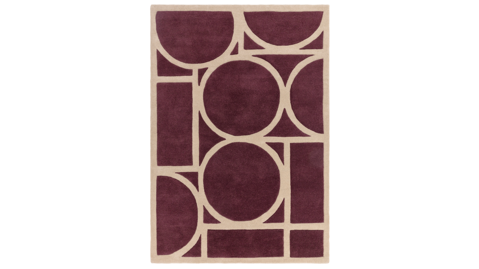 Asiatic Metro Plum Rug
