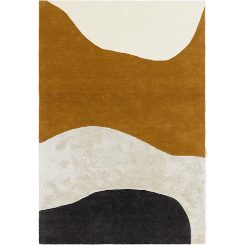 Asiatic Matrix 104 Signature Ochre Rug