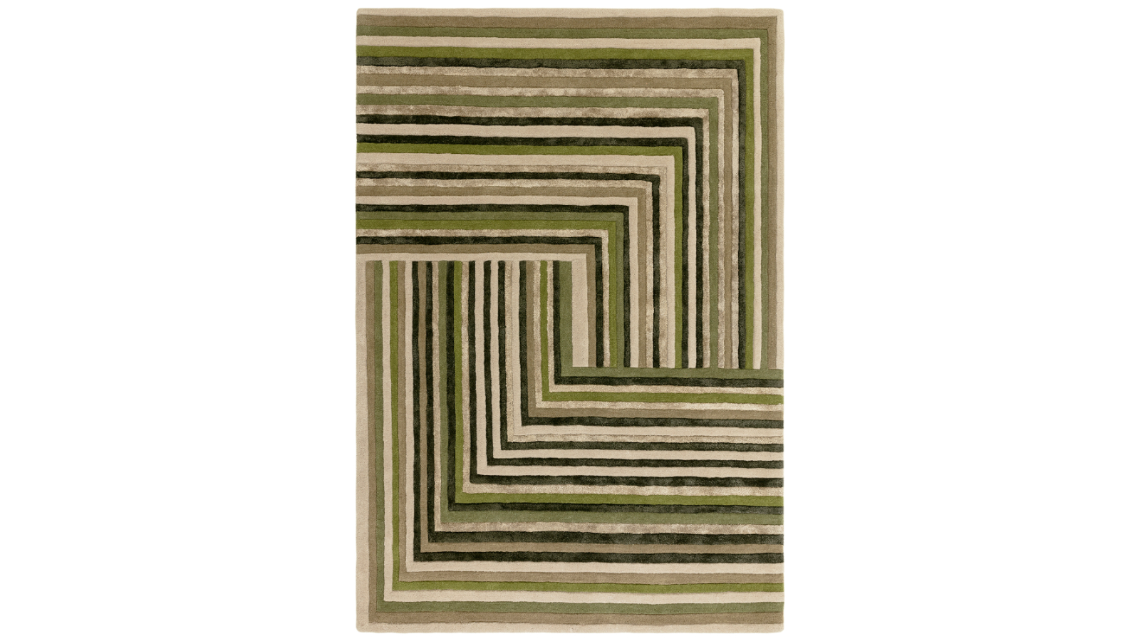 Asiatic Matrix Network Forest Rug