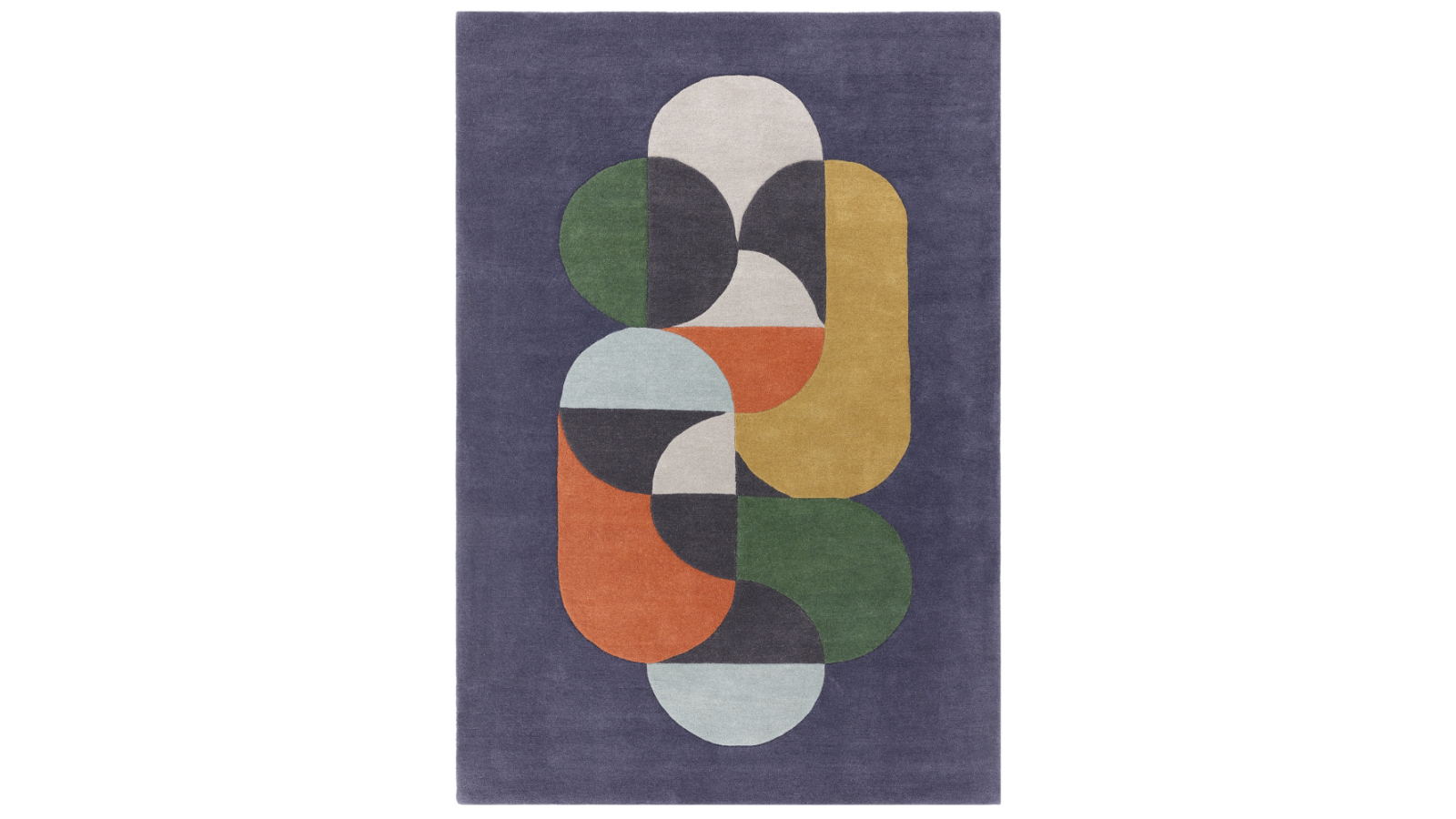 Asiatic Matrix 91 Statement Navy Rug