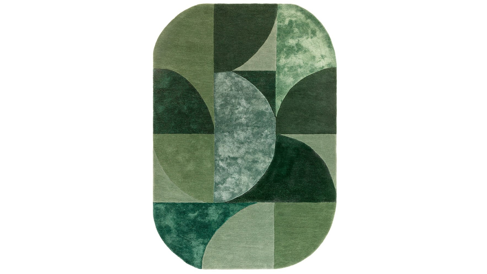Asiatic Oval Forest Rug