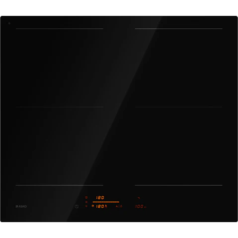 Asko Series 5 60cm 4 Zone Induction Cooktop - Black
