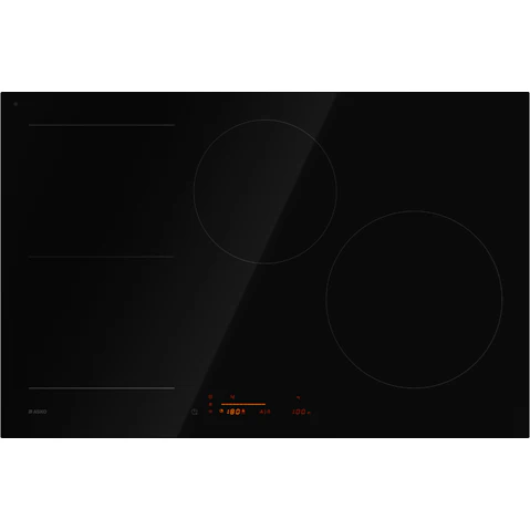 Asko Series 5 80cm 4 Zone Induction Cooktop - Black
