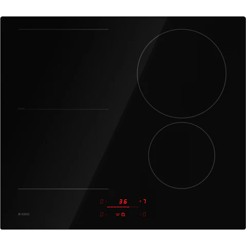 Asko 60cm 4 Zone Bridge Induction Cooktop - Black