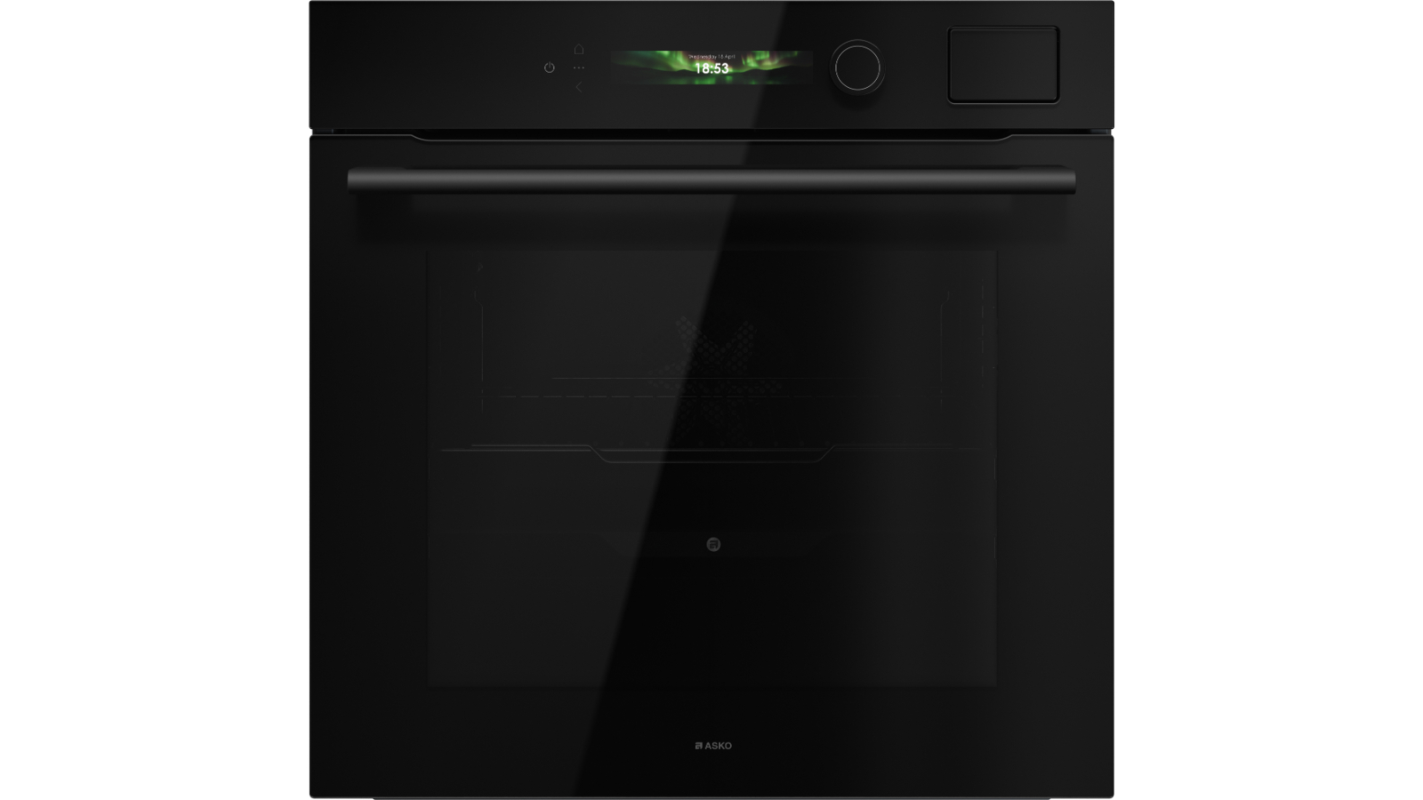 ASKO 60cm Craft Series 5 Combination Steam Oven - Black Glass