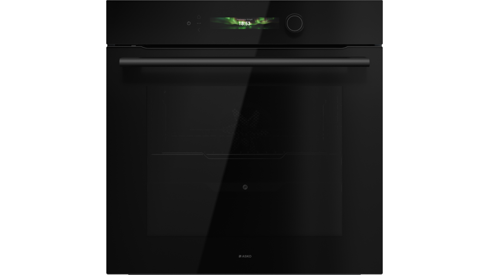 ASKO 60cm Craft Series 5 Pyrolytic Oven - Black Glass