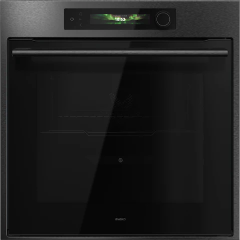 ASKO 60cm Craft Series 6 Pyrolytic Oven - Black Steel