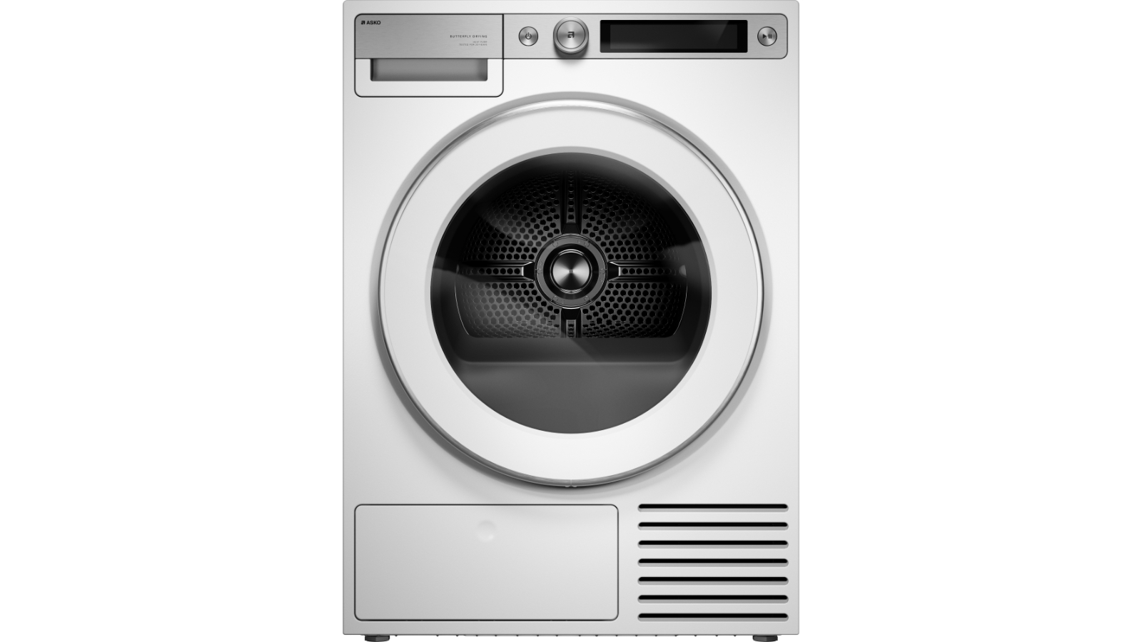 ASKO 9kg Series 7 StylePlus Heat Pump Condenser Dryer - White