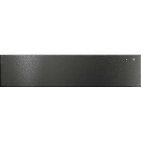 ASKO 14cm Craft Built-in Warming Drawer - Black Steel