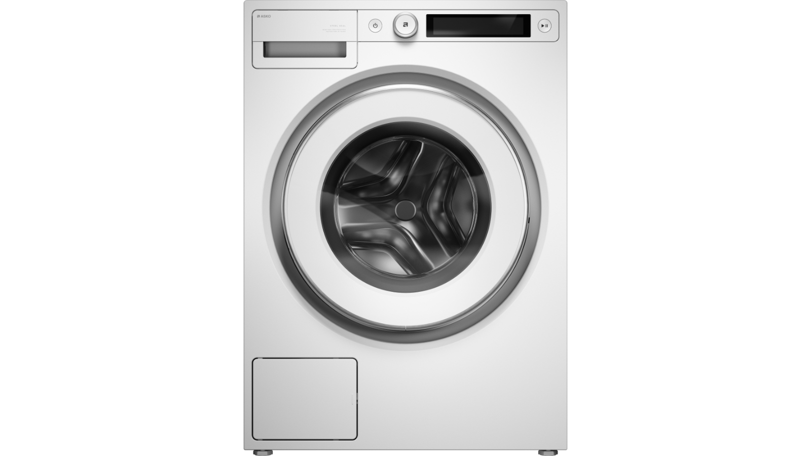 Asko 9kg Series 5 Steel Seal Front Load Washing Machine - White