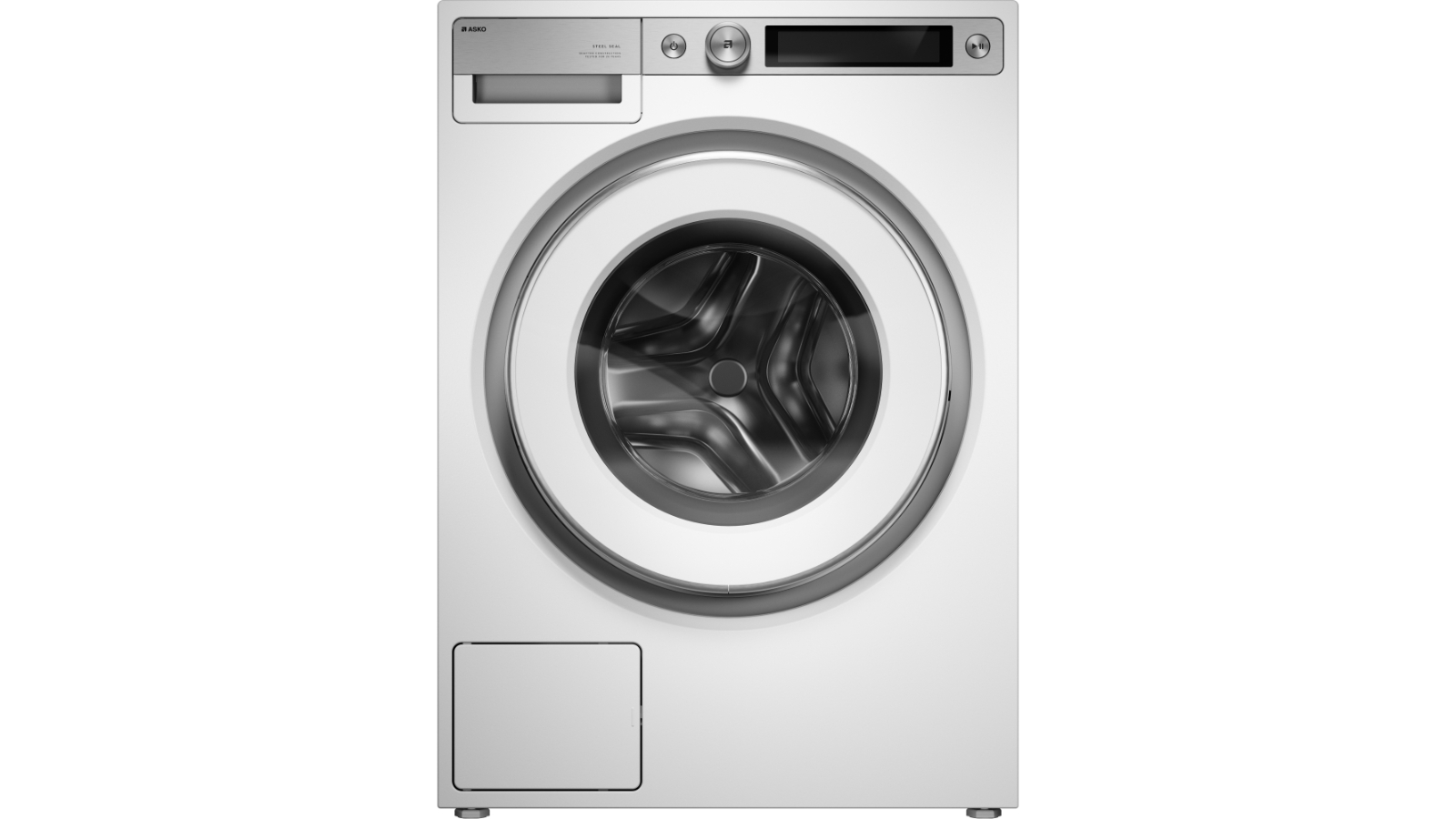 ASKO 9.5kg Series 7 Style+ Steel Seal Front Load Washing Machine - White