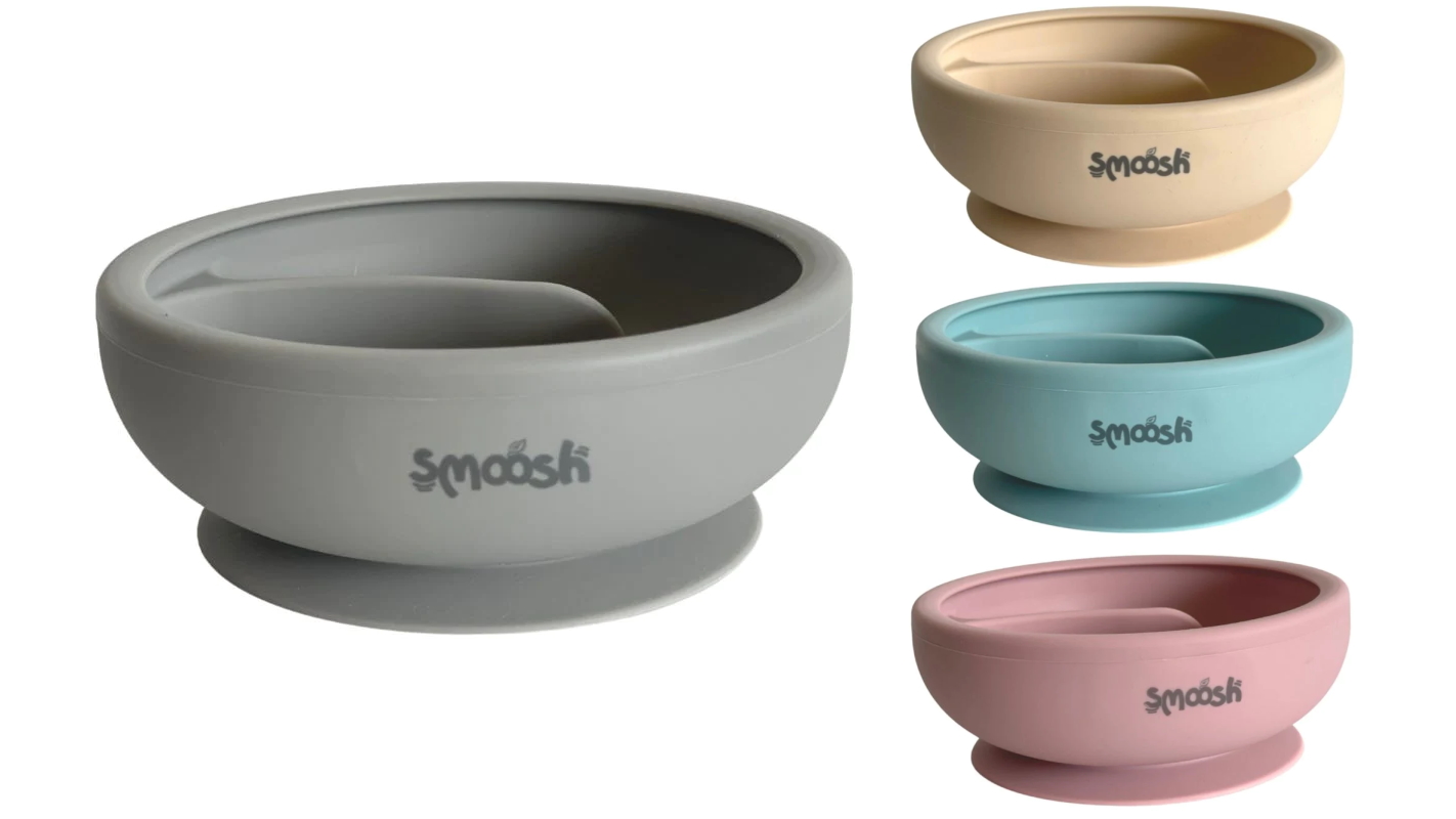 Smoosh Silicone Divider Bowl