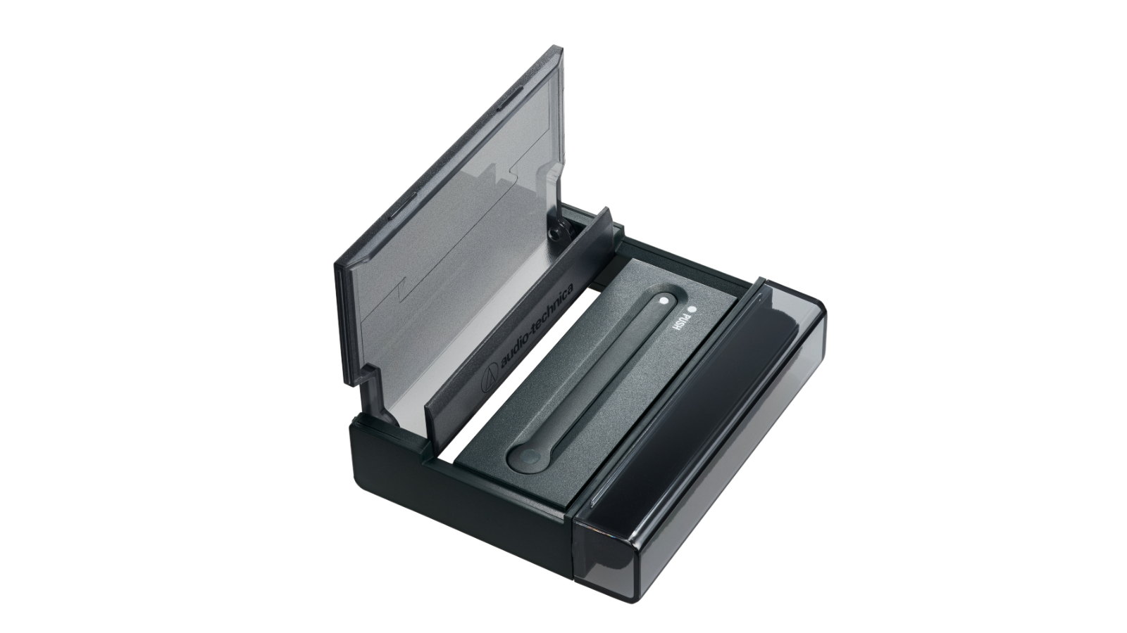 Audio-Technica AT6028 3-in-1 Cleaning Kit with Stand - Black