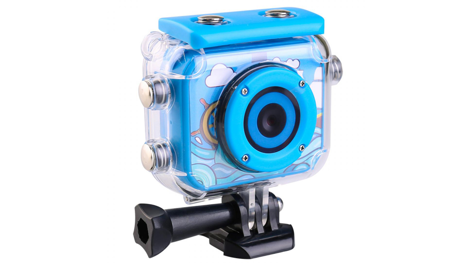 TODO 1080p FHD 30m Waterproof Kid Action Sports Camera - Blue