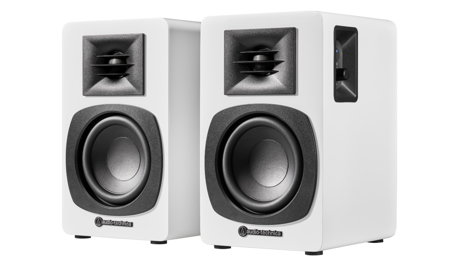 Audio-Technica Powered Bookshelf Speaker with Bluetooth - White
