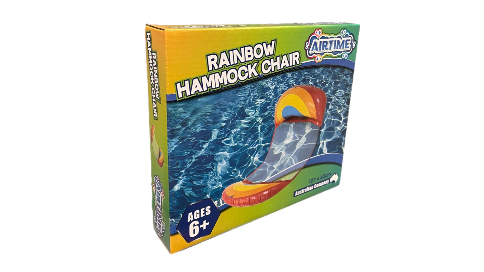 Airtime Kids Rainbow Hammock Chair Beach/Pool Lounge