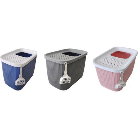 YES4PETS XX-Large Top Entry Cat Litter Box