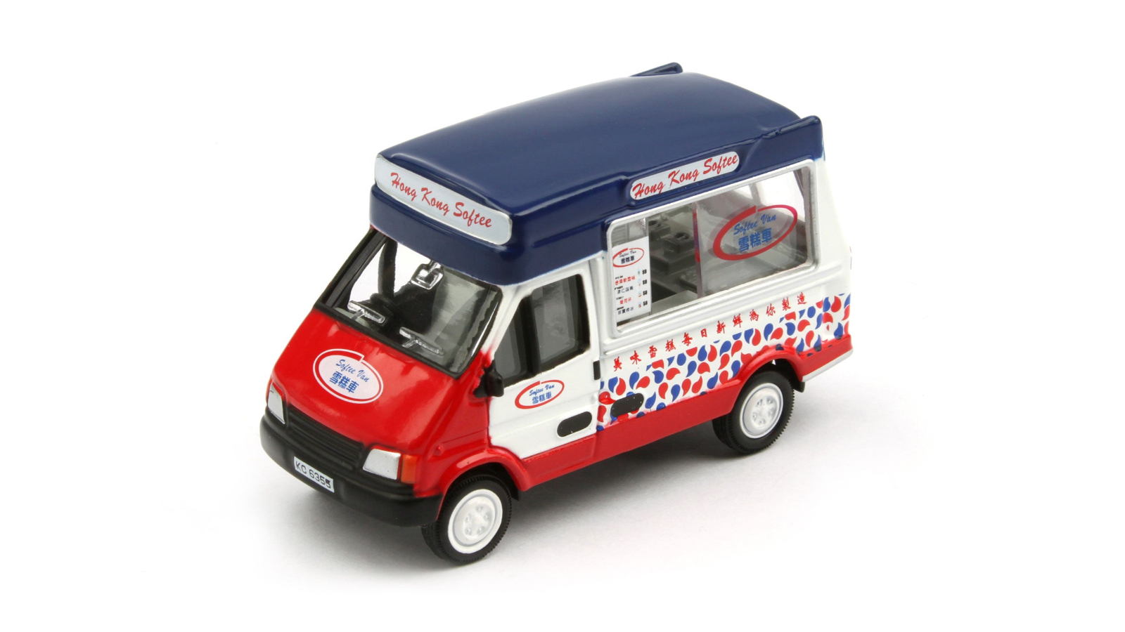 Tiny City Die-cast Model Van Hong Kong Sofee Ice Cream Van No.06 Toy Car