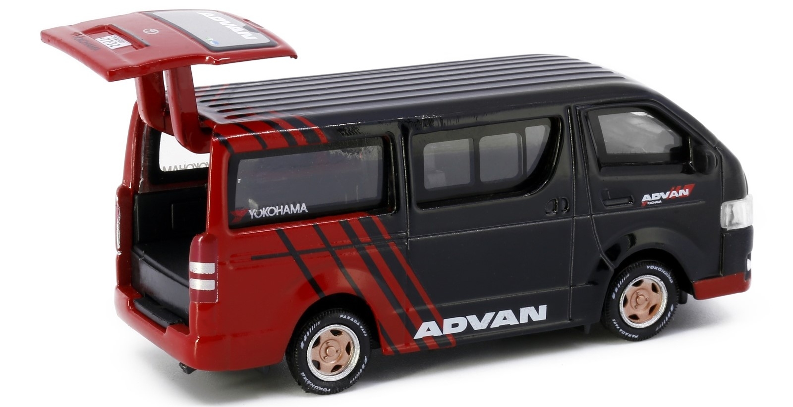 Tiny City Die-cast Model Car Toyota Hiace (ADVAN) JP2