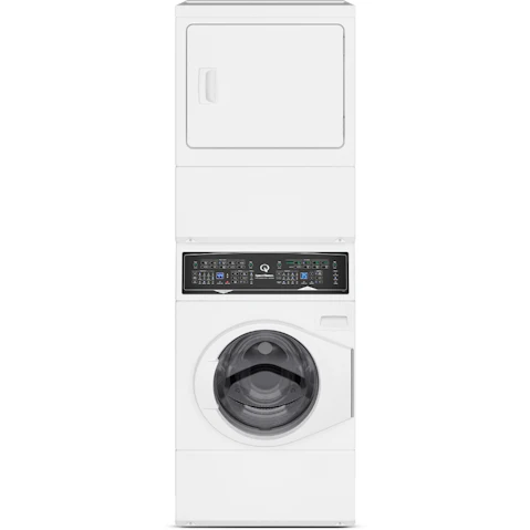 Speed Queen 10kg/9kg Electric Stacked Washer Dryer - White