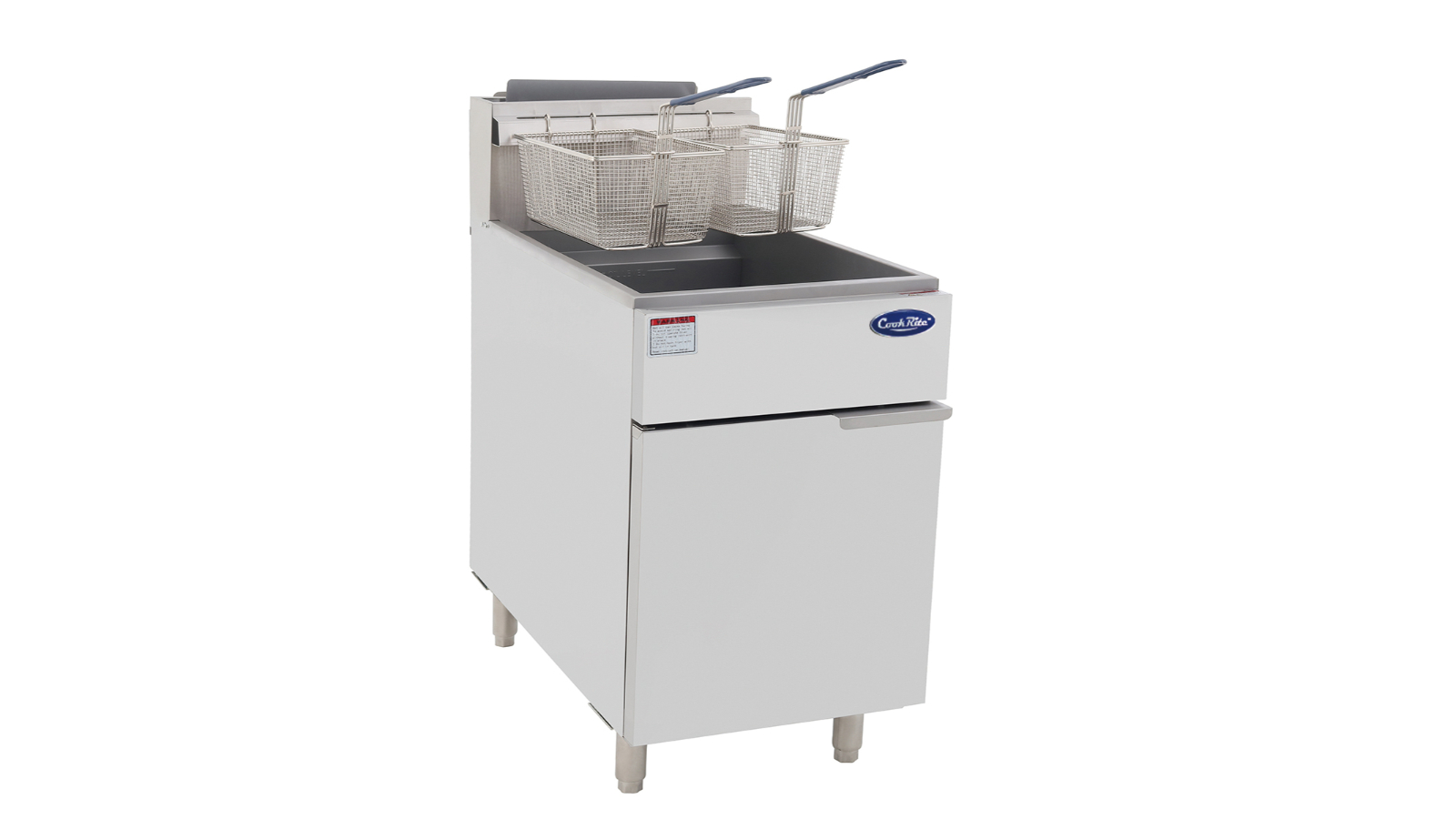 Cookrite ATFS-75-LPG Commercial 5 Tubes Gas Deep Fryer