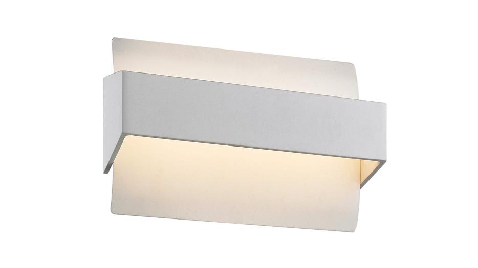 ATLANTA Interior Tri-CCT Dimmable Rectangular Up/Down Wall Light - White