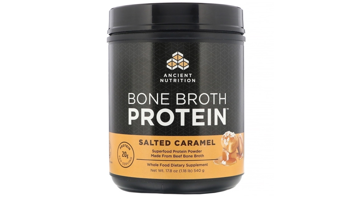 Dr. Axe  Bone Broth Protein Salted Caramel - 540g