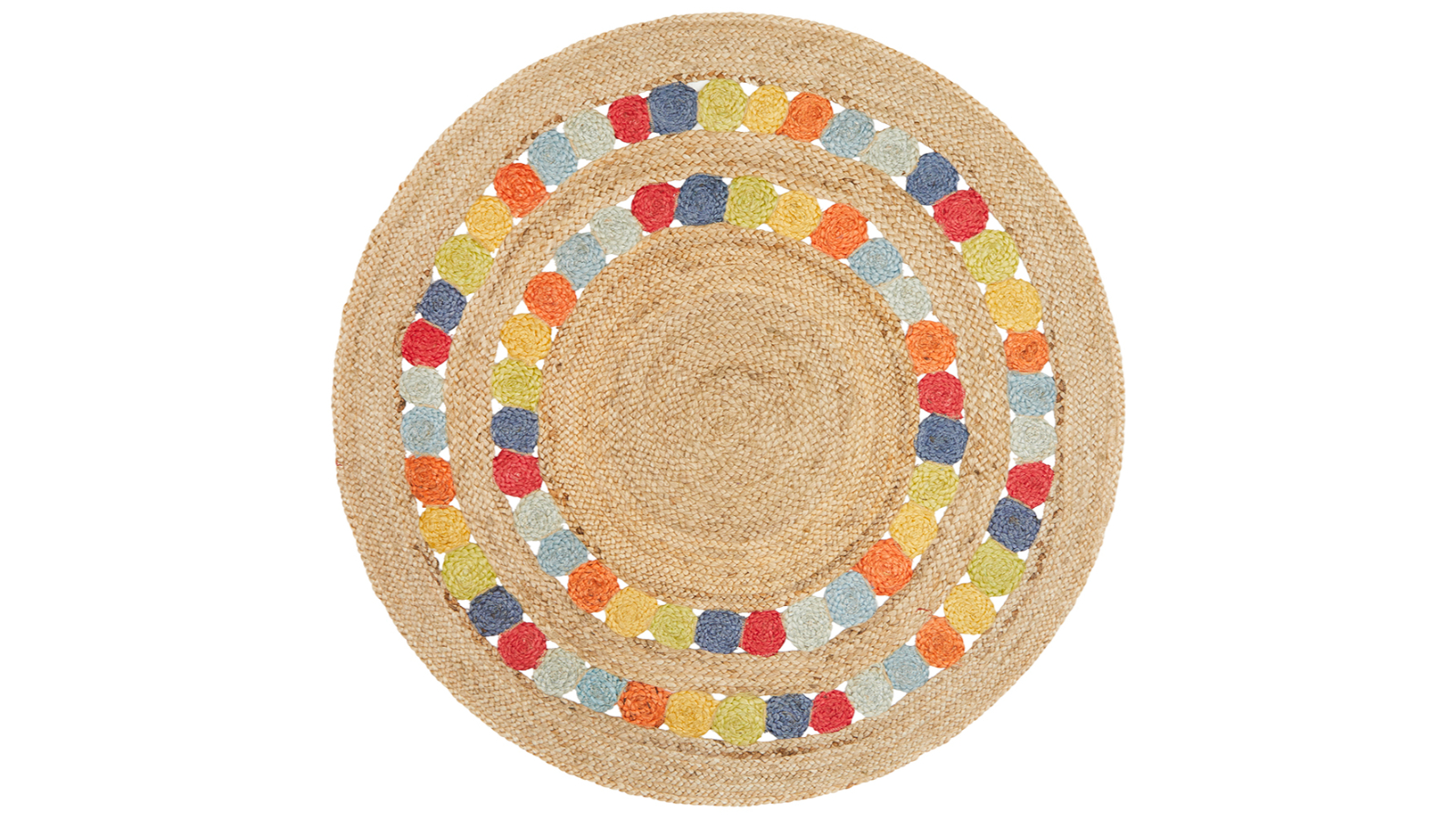 The Weave Studio Bellevue Fruit Multi Rug - 200 x 200cm