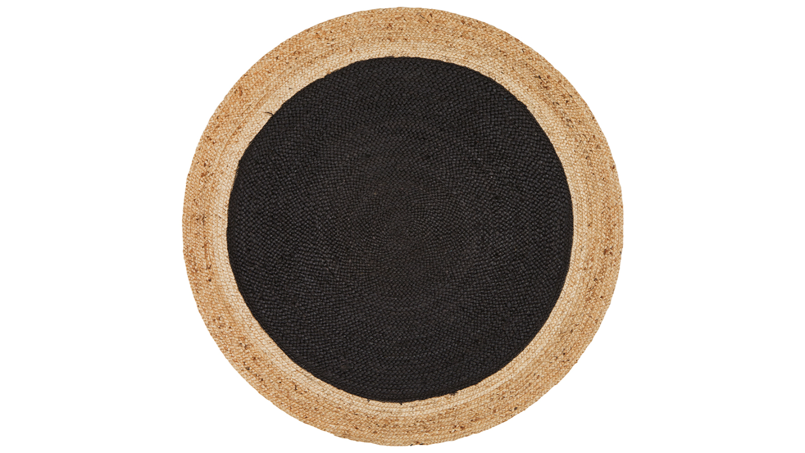 The Weave Studio Bellevue Polo Black Rug - 200 x 200cm