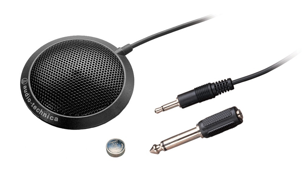 AudioTechnica ATR4697 USB Omnidirectional Condenser Boundary Microphone Harvey Norman