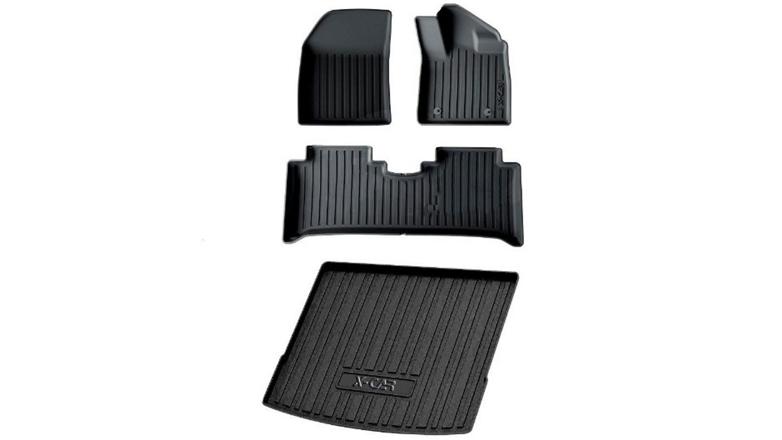 X-Car 3D All-Weather Floor Mat Boot Liner Carpet Luggage Tray for BYD Atto 3 2022-2024